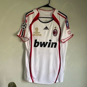 Ac Milan 2006/07 Champions League Final Jersey #22 Kaka FAN VERSION